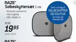 Thansen Solbeskyttersæt 2 stk. tilbud