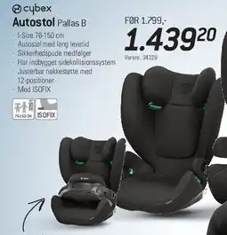 Thansen Autostol Pallas B tilbud