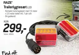 Thansen RAZE Trailerlygtesæt LED tilbud