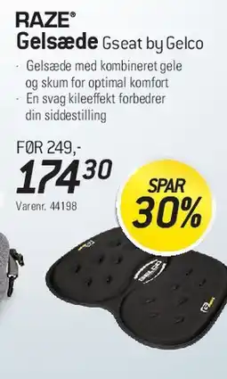 Thansen Gelsæde (Seat by Gelco) tilbud