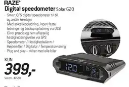 Thansen Digital speedometer Solar G20 tilbud