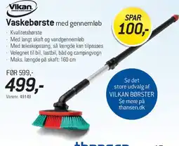 Thansen Vaskebørste med gennemløb tilbud
