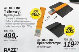 Thansen LOADLINE Trailervægt (digital) tilbud