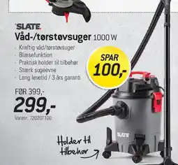 Thansen Våd-/tørstøvsuger 1000 W tilbud