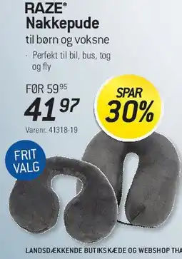 Thansen Nakkepude Memory Foam tilbud