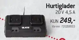 Thansen Hurtiglader 20V 4,5A tilbud