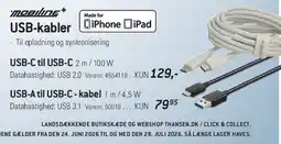 Thansen USB-kabler tilbud