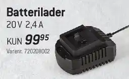 Thansen Batterilader 20V 2,4A tilbud