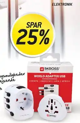 Thansen SKROSS Reseadapter tilbud