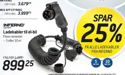 Thansen INFERNO Ladekabler til el-bil tilbud