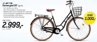 Thansen X-ZITE Damecykel 28 Agnete tilbud