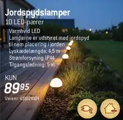 Thansen Jordspydslamper (10 LED) tilbud