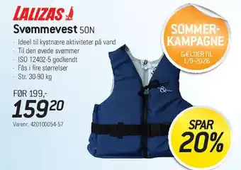 Thansen Svømmevest 50N tilbud