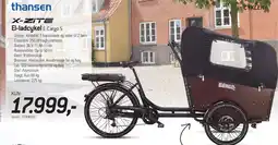 Thansen X-ZITE El-ladcykel E-Cargo 5 tilbud