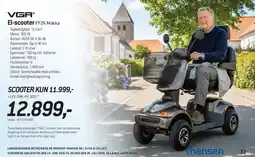 Thansen VGA El-scooter PF2K Mokka tilbud