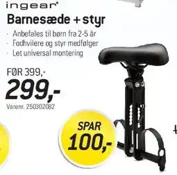 Thansen Barnesæde + styr tilbud