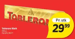 Fakta Tyskland Toblerone Mælk tilbud
