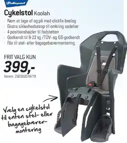 Thansen Cykelstol Koolah tilbud
