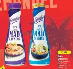 Fakta Tyskland Rama Cremefine (madlavning) tilbud