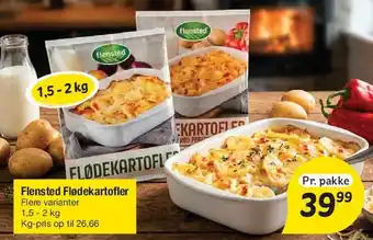 Fakta Tyskland Flensted Flødekartofler tilbud
