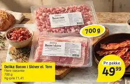Fakta Tyskland Delika Bacon i Skiver el. Tern tilbud