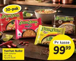 Fakta Tyskland YumYum Nudler (30-pak) tilbud