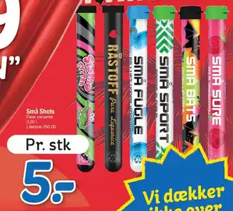 Fakta Tyskland Små Shots tilbud