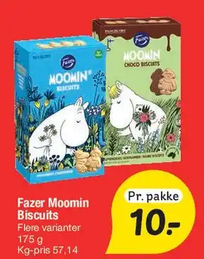 Fakta Tyskland Fazer Moomin Biscuits tilbud