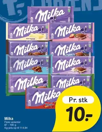Fakta Tyskland Milka tilbud