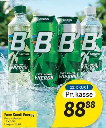 Fakta Tyskland Faxe Kondi Energy tilbud