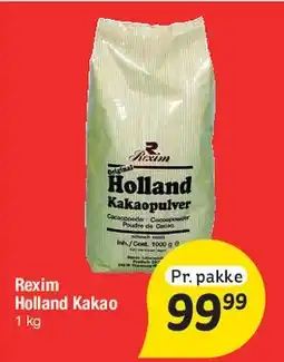 Fakta Tyskland Rexim Holland Kakao tilbud
