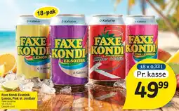 Fakta Tyskland Faxe Kondi (18 x 0,33 l) tilbud