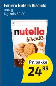 Fakta Tyskland Ferrero Nutella Biscuits tilbud