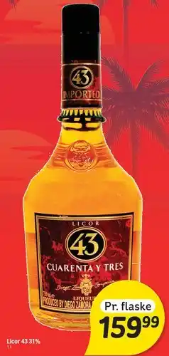 Fakta Tyskland Licor 43 31% tilbud