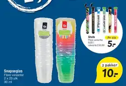 Fakta Tyskland Snapseglas / Shots tilbud
