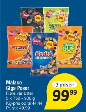 Fakta Tyskland Malaco Giga Poser tilbud