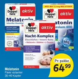 Fakta Tyskland Melatonin Nacht-Komplex tilbud