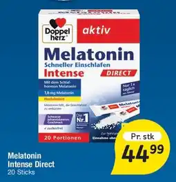 Fakta Tyskland Melatonin Intense Direct tilbud
