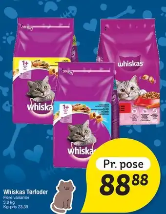 Fakta Tyskland Whiskas Tørfoder tilbud