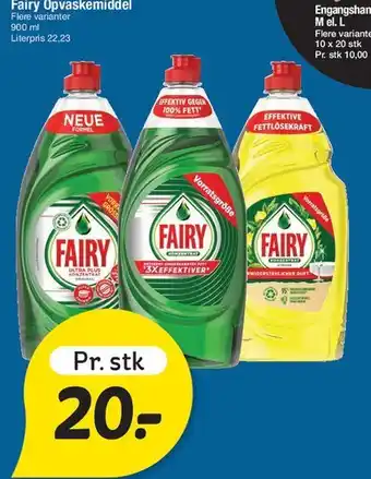 Fakta Tyskland Fairy Opvaskemiddel tilbud