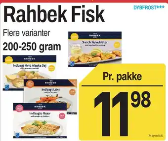 ABC Lavpris Rahbek Fisk tilbud