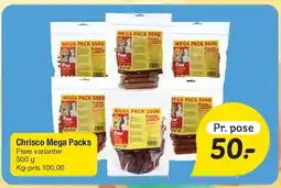 Fakta Tyskland Chrisco Mega Packs tilbud