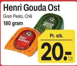 ABC Lavpris Henri Gouda Ost tilbud