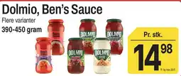 ABC Lavpris Dolmio / Ben's Sauce tilbud