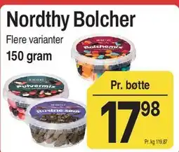 ABC Lavpris Nordthy Bolcher tilbud