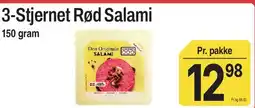 ABC Lavpris 3-Stjernet Rød Salami tilbud