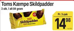 ABC Lavpris Toms Kæmpe Skildpadder tilbud