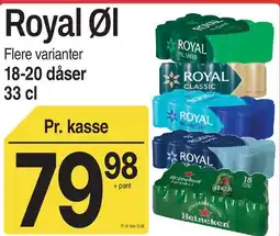 ABC Lavpris Royal Øl tilbud