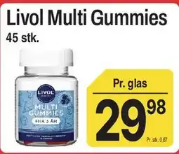 ABC Lavpris Livol Multi Gummies tilbud