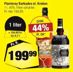 Calle Plantation Barbados el. Kraken tilbud